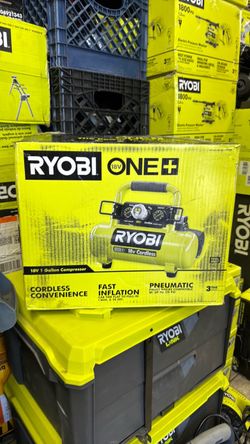 Ryobi 18V ONE+ 1 Gallon Cordless Air Compressor