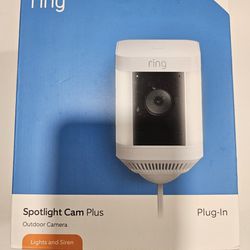 Ring Spotlight Cam Plus Outdoor Wired