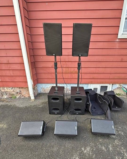 QSC K.2 Series Speakers and Subs & Equipment