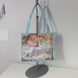 CARE BEARS BLUE PURSE 