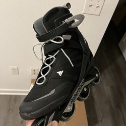 Rollerblade Zetrablade Inline Skates - Black, Men’s Size 12