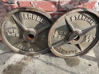 2-45 Olympic Weight Plates