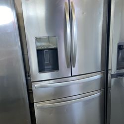 NEW MODEL STAINLESS STEEL FOUR DOOR REFRIGERATOR 