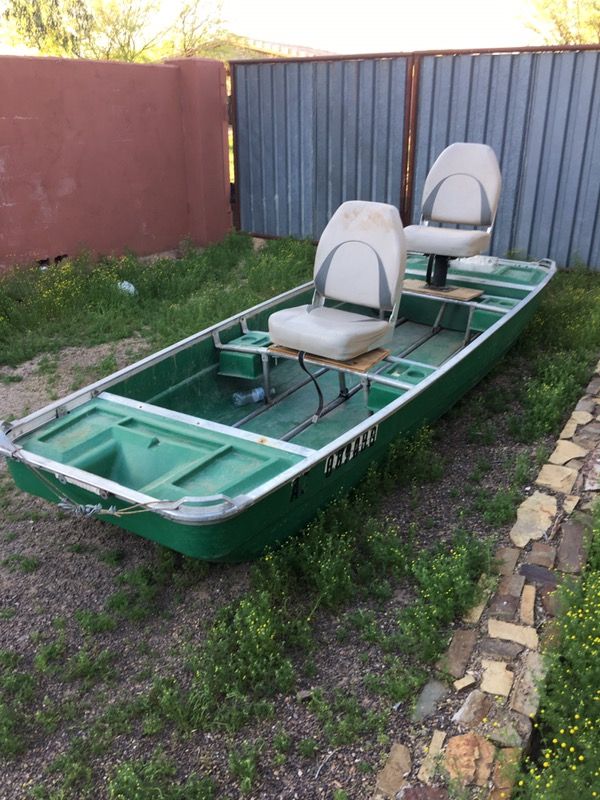 Coleman crawdad fishing boat