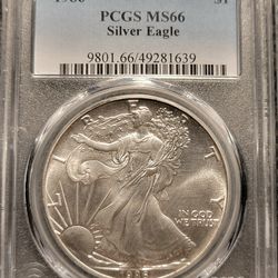 1986 American Silver Eagle 