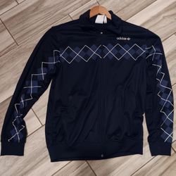 Adidas Originals Argyle Men 80s Track Jacket 