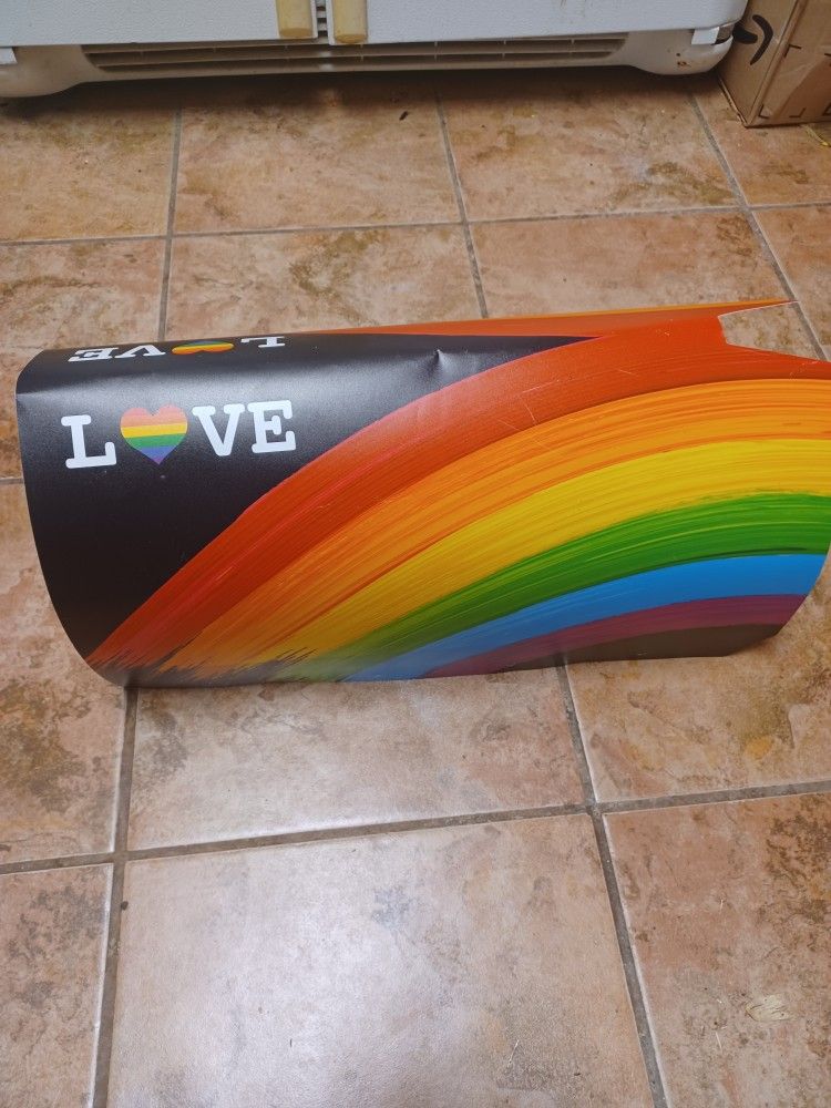 Pride Color Mailbox Cover