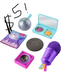 Fisher Price Mini Me Moments DJ Gift Set, Baby Sensory Learning Toys For Play, 6 Pieces
