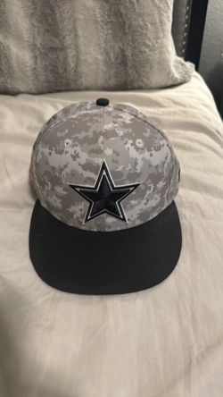 Dallas cowboys salute the service hat 7 1/4