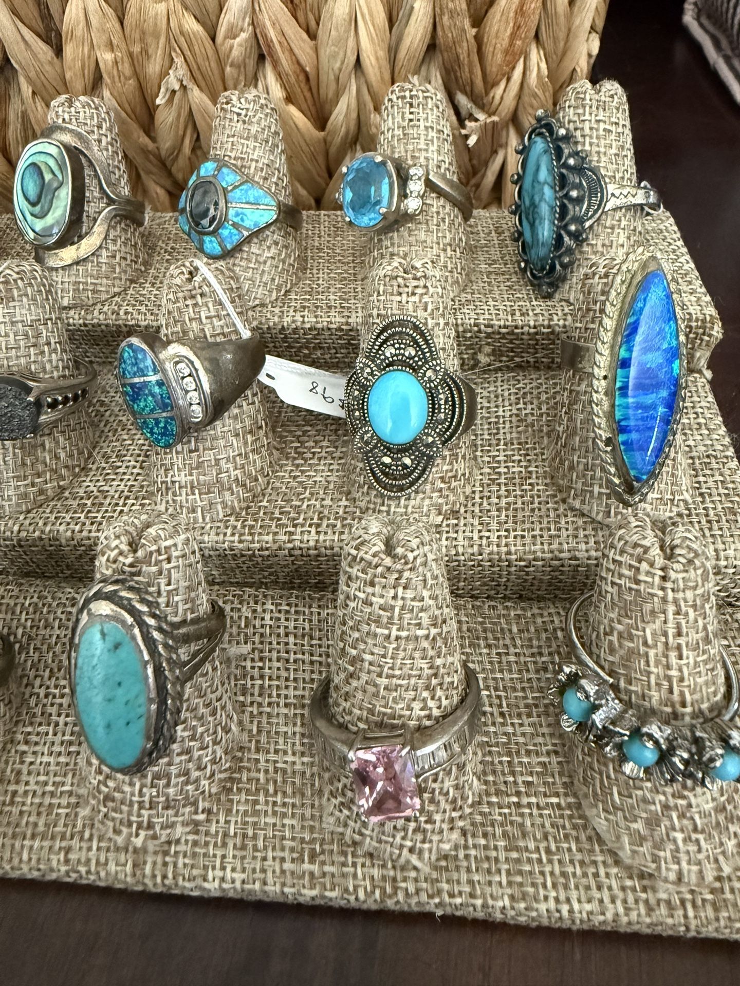 Rings Sterling Sizes 9-10 