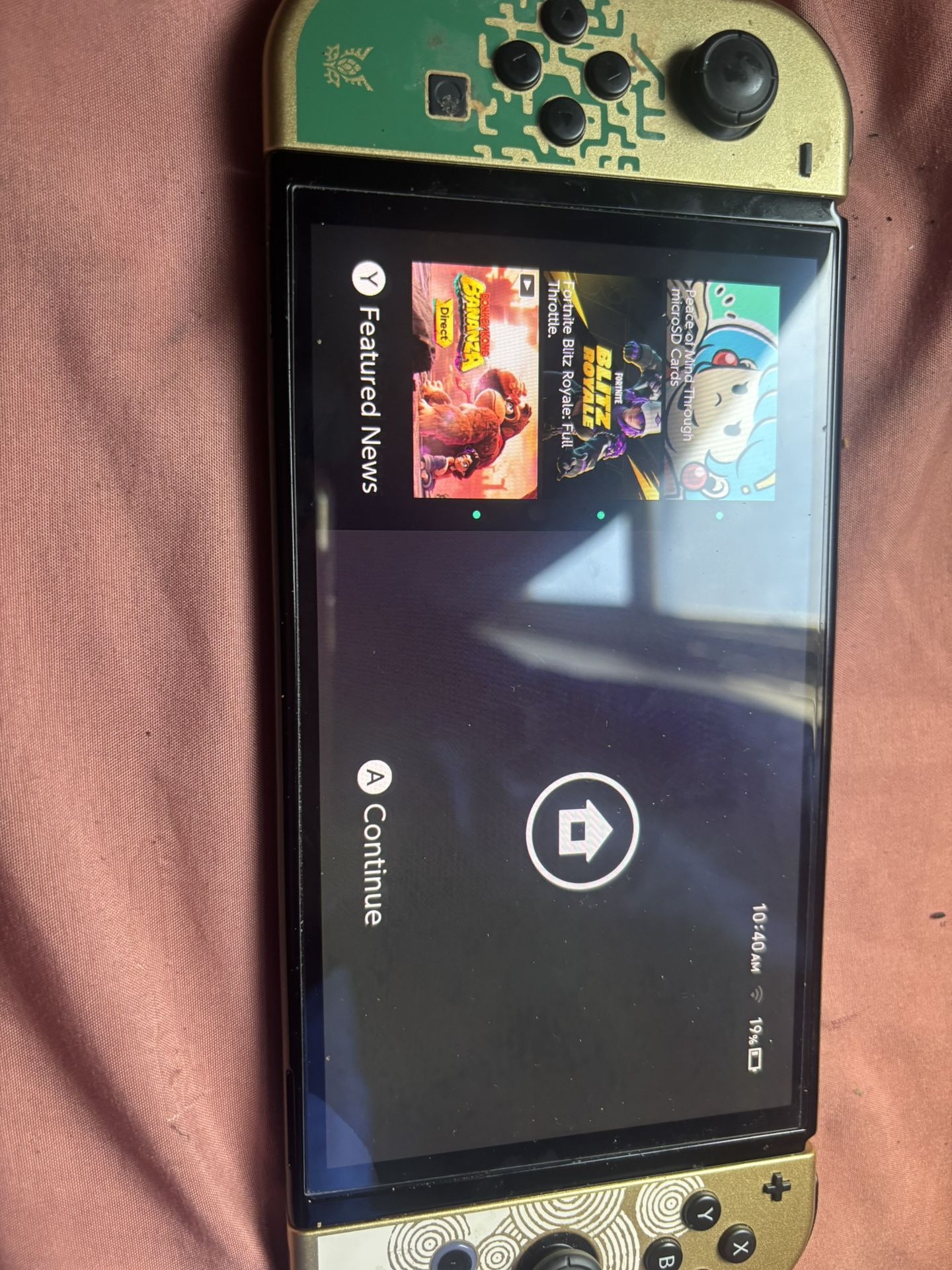 Nintendo Switch Tears Of The Kingdom Addition