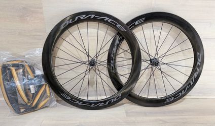 Shimano Dura-Ace C60 Carbon Tubular aero wheels