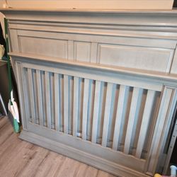 Baby Cache Vienna 4-in-1 Convertible Crib Ash Gray