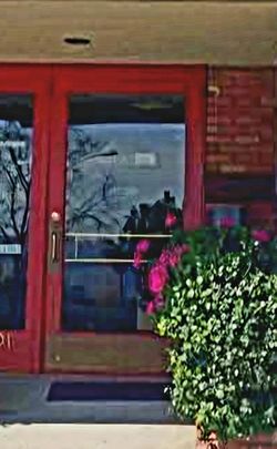 Large custom commercial storehouse glass entry door