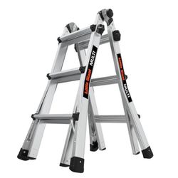 Multi M14 by Little GIANT Ladders: 14.3-ft Telescoping Multi-Position Ladder