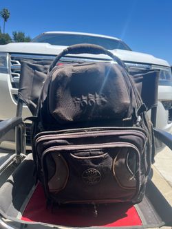 Tech bag, baseball bag, leaf blower and 12” Memphis sub