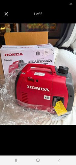 Honda EU2200I generator very quiet. Brand new