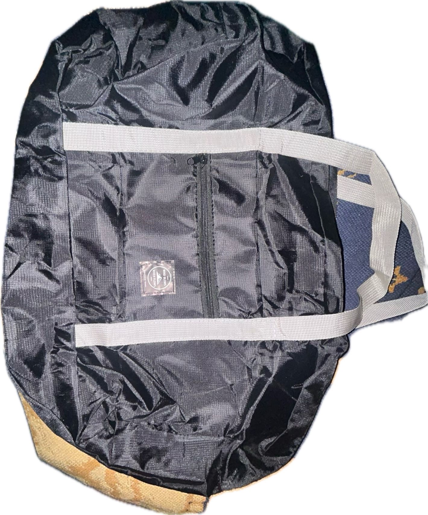 Black New Duffel Bag - Lightweight