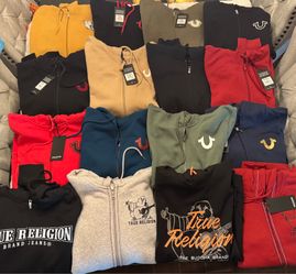 Mens M and L True Religión Hoodies
