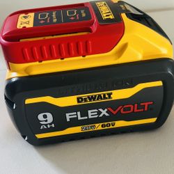 GET IT NOW🔥DEWALT FLEXVOLT 20-Volt/60-Volt MAX Lithium-Ion 9.0Ah Battery