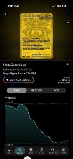 Mega Zygarde ex Gold