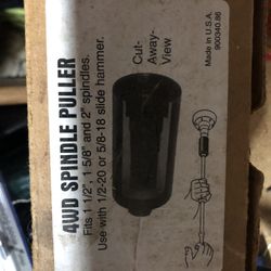 4wd Spindle Puller