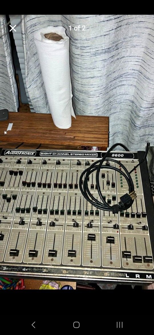 Vintage Audiotronix Eight Channel Stereo Mixer 6800