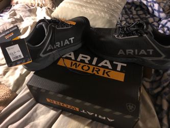 Ariat work shoes steel toes 10.5