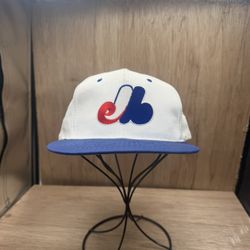 Vintage Montreal Expos Drew Pearson SnapBack Hat New with tags!