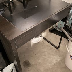 Small IKEA Desk With Drawer
