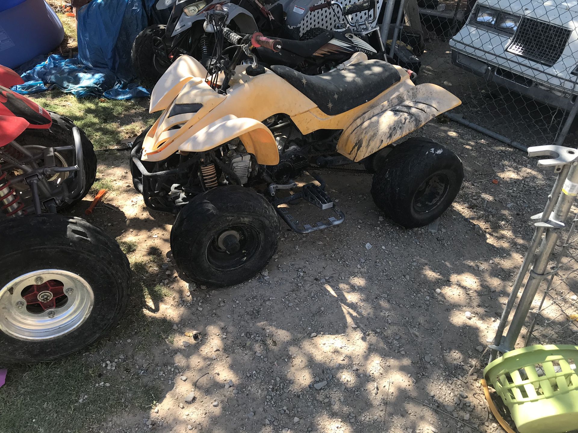 Quads dirt bike go cart PRICES ARE IN POST