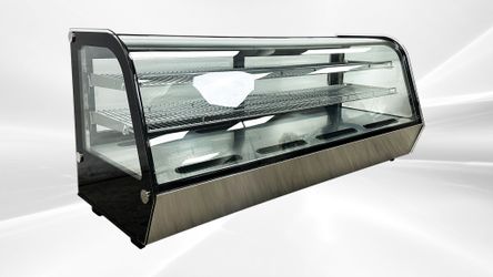NSF 5 ft Black Refrigerated Countertop Display CW-250R