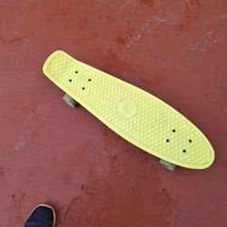 Yellow Skateboard 