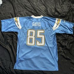 NFL San Diego Chargers Antonio Gates Equipment Jersey