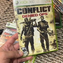 Conflict Denied Ops Xbox 360 Game