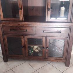 Wooden Display Cabinet