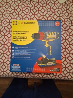PARKSIDE CORDLESS 20V DRILL DRIVER
