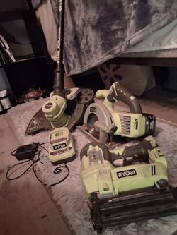 Ryobi Cordless Tool Set with Charger