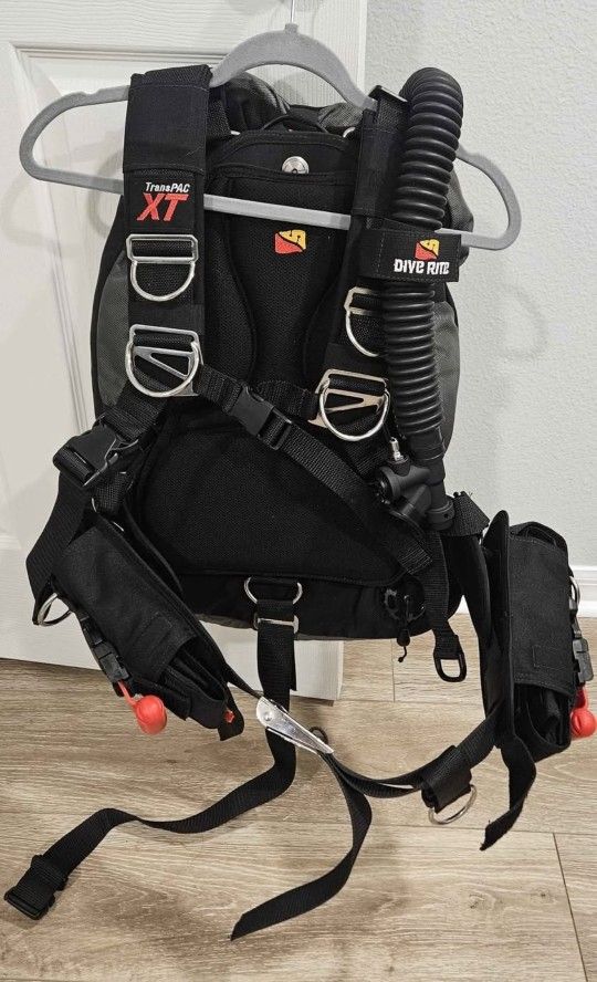 Brand NEW Diving BC Dive Rite Transpac Travel Xt