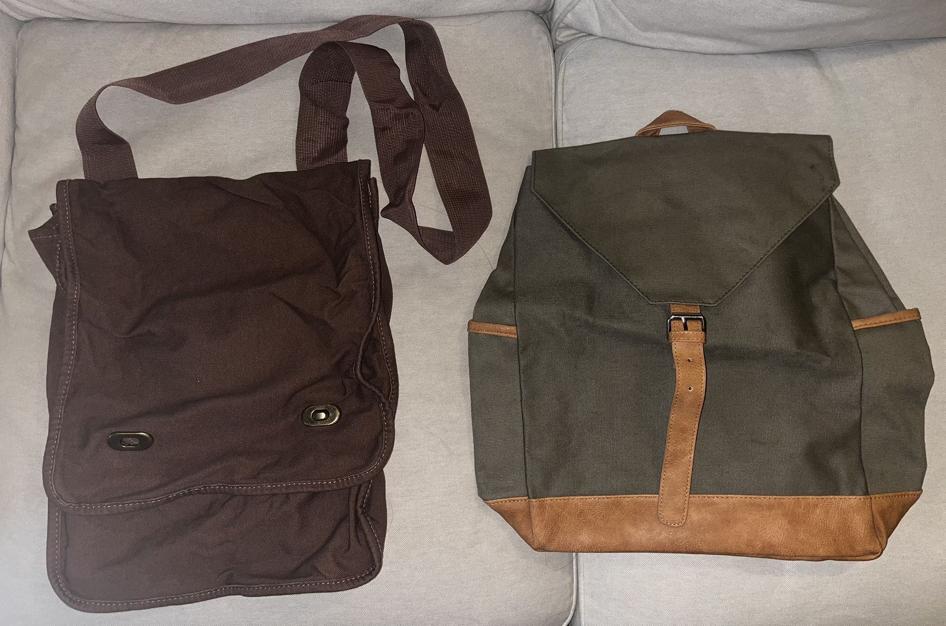 Never Used Crossbody Bag and Backpack