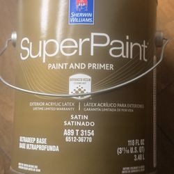 Sherwin Williams Exterior Paint – Iron Ore (Unopened)