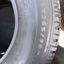 2 Llantas Lt 265 70 R17 Michelin Ltx 
