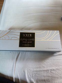 Soleil Rose Gold Styling Comb