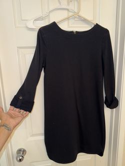 Black Knit Dress 