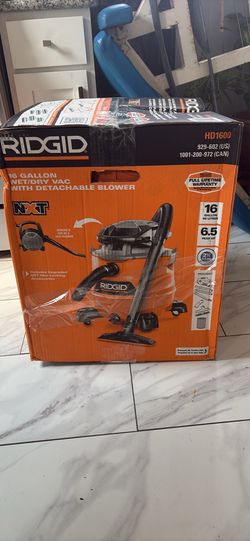 Rigid, wet vac