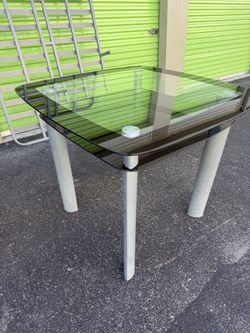 Glass Table And Chairs