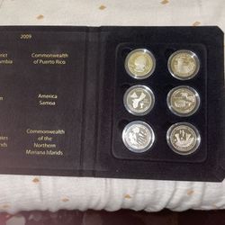 2009 United States Mint Proof Set of the District of Columbia and U.S. Territories Quarters Program