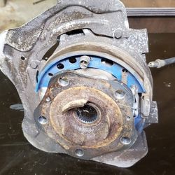 Porsche 996 911 Parts Rear Passenger Hub Assembly Knuckle