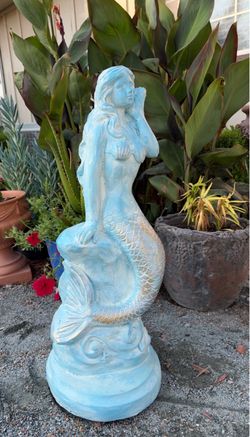 Mermaid 🧜‍♀️ Statue Concrete
