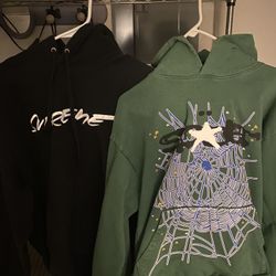 Spider Hoodie/ Clothing Read Description 